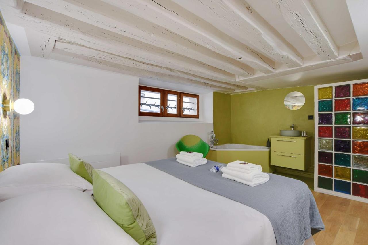 Joyful Apartment - 2Br-6P - Louvre-Rivoli Paříž Exteriér fotografie