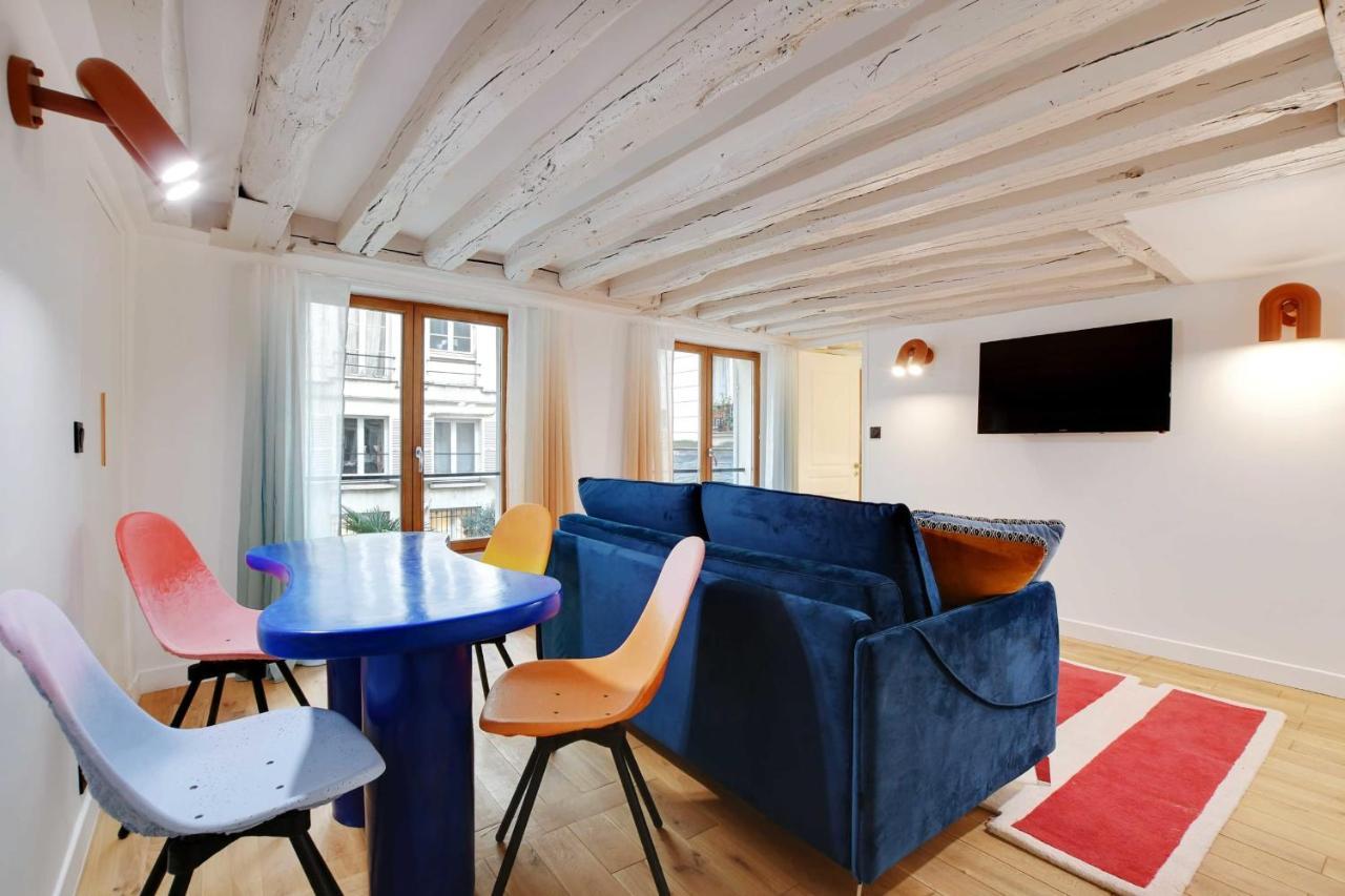 Joyful Apartment - 2Br-6P - Louvre-Rivoli Paříž Exteriér fotografie