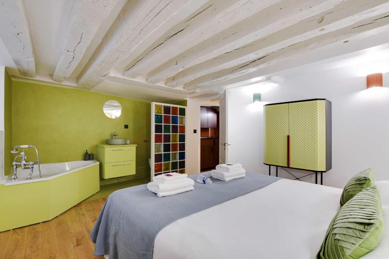 Joyful Apartment - 2Br-6P - Louvre-Rivoli Paříž Exteriér fotografie