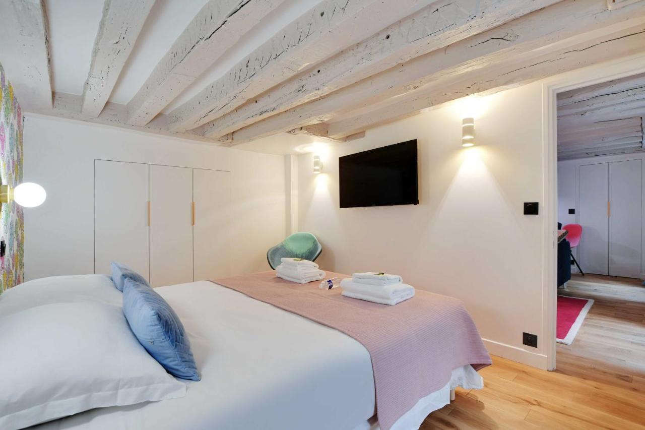 Joyful Apartment - 2Br-6P - Louvre-Rivoli Paříž Exteriér fotografie