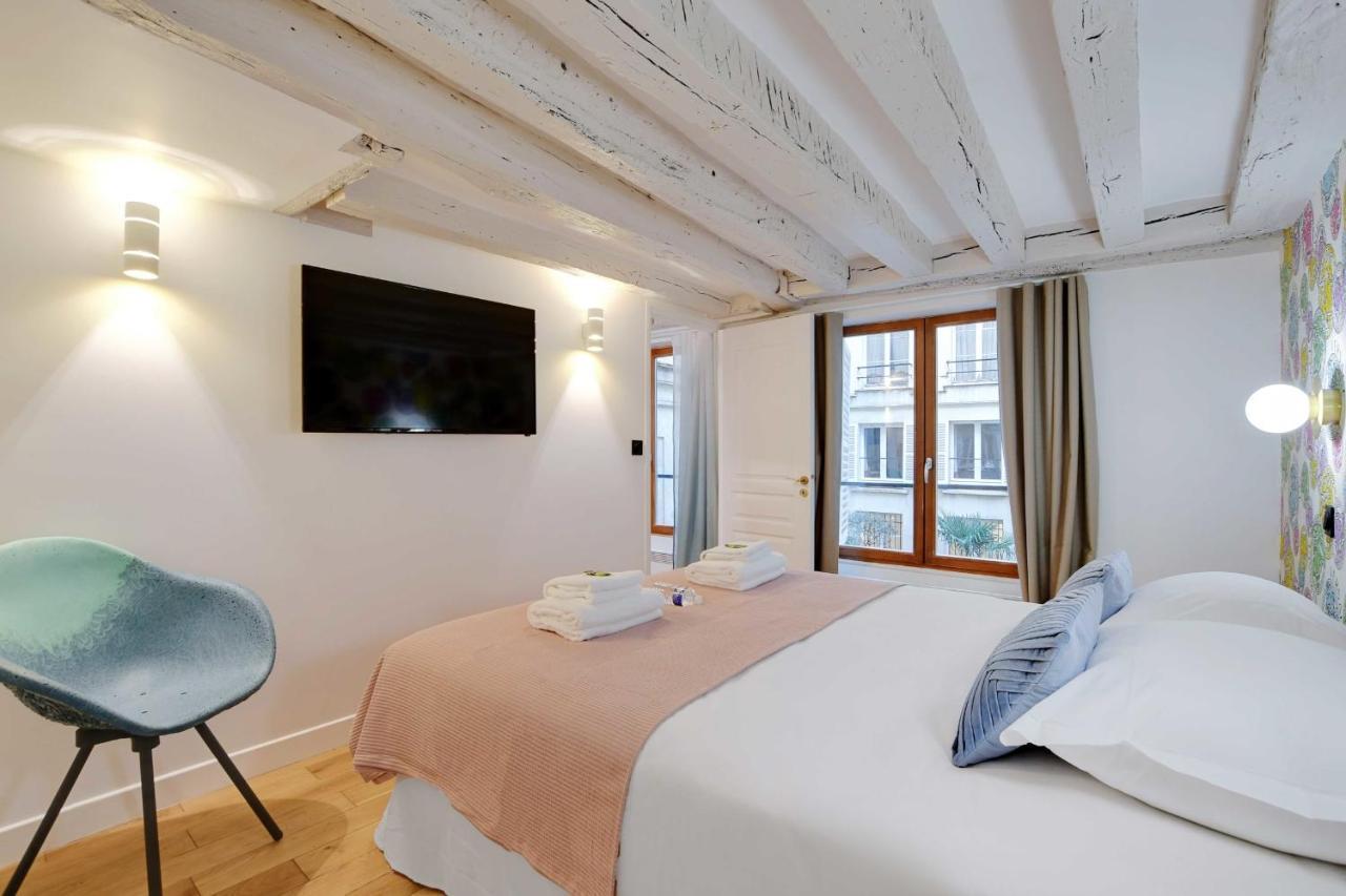 Joyful Apartment - 2Br-6P - Louvre-Rivoli Paříž Exteriér fotografie
